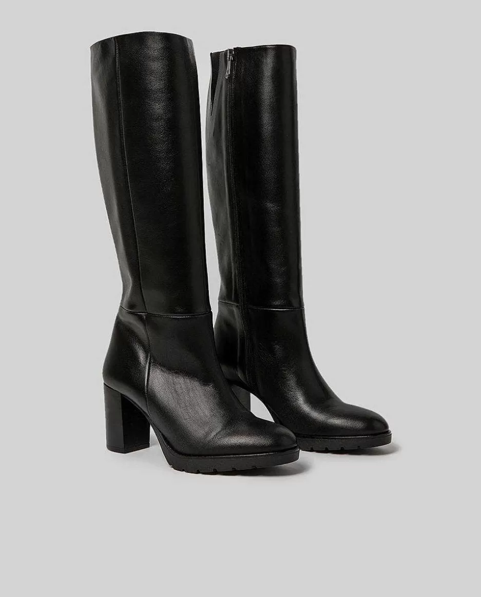 Dansi Botas Altas Con Tacon Cordoba Ancho Especial Flash Sale