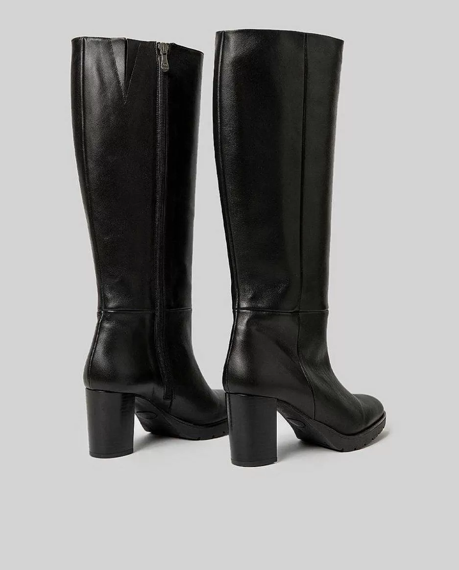 Dansi Botas Altas Con Tacon Cordoba Ancho Especial Flash Sale